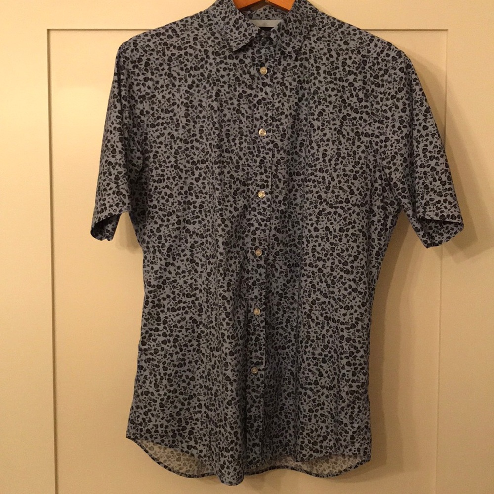 Diesel slim-fit s/s floral skull
